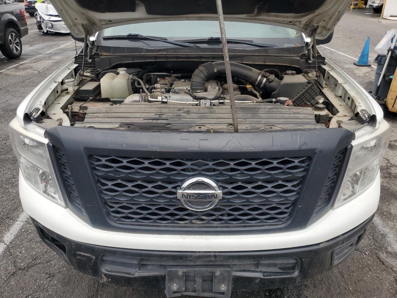 2017 Nissan Titan VIN 1N6BA1R97HN561319 Copart auction photo, front end / rear end damage thumbnail 11