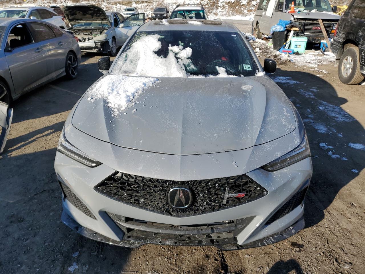 2024 Acura TLX VIN 19UUB7F0XRA000155 Copart auction photo, missing/altered vin / minor dent/scratches damage thumbnail 5