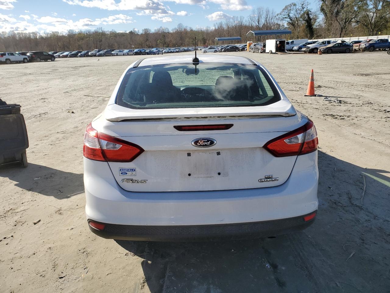2012 Ford Focus VIN 1FAHP3F22CL443509 Copart auction photo, front end damage thumbnail 6