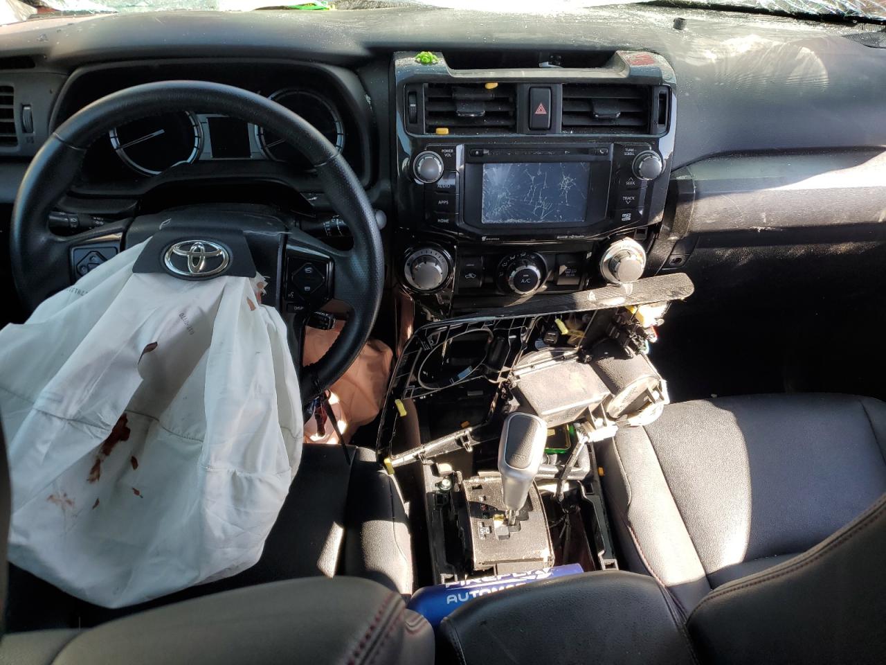 2019 Toyota 4Runner VIN JTEBU5JR9K5649451 Copart auction photo, rollover damage thumbnail 8
