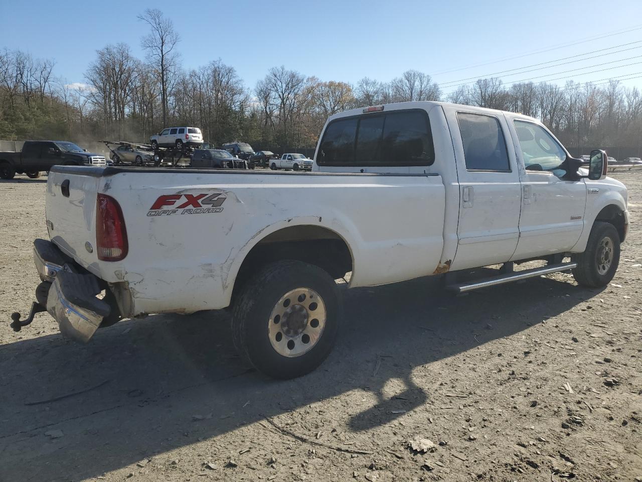 2007 Ford F250 VIN 1FTSW21PX7EA66891 Copart auction photo, all over damage thumbnail 3