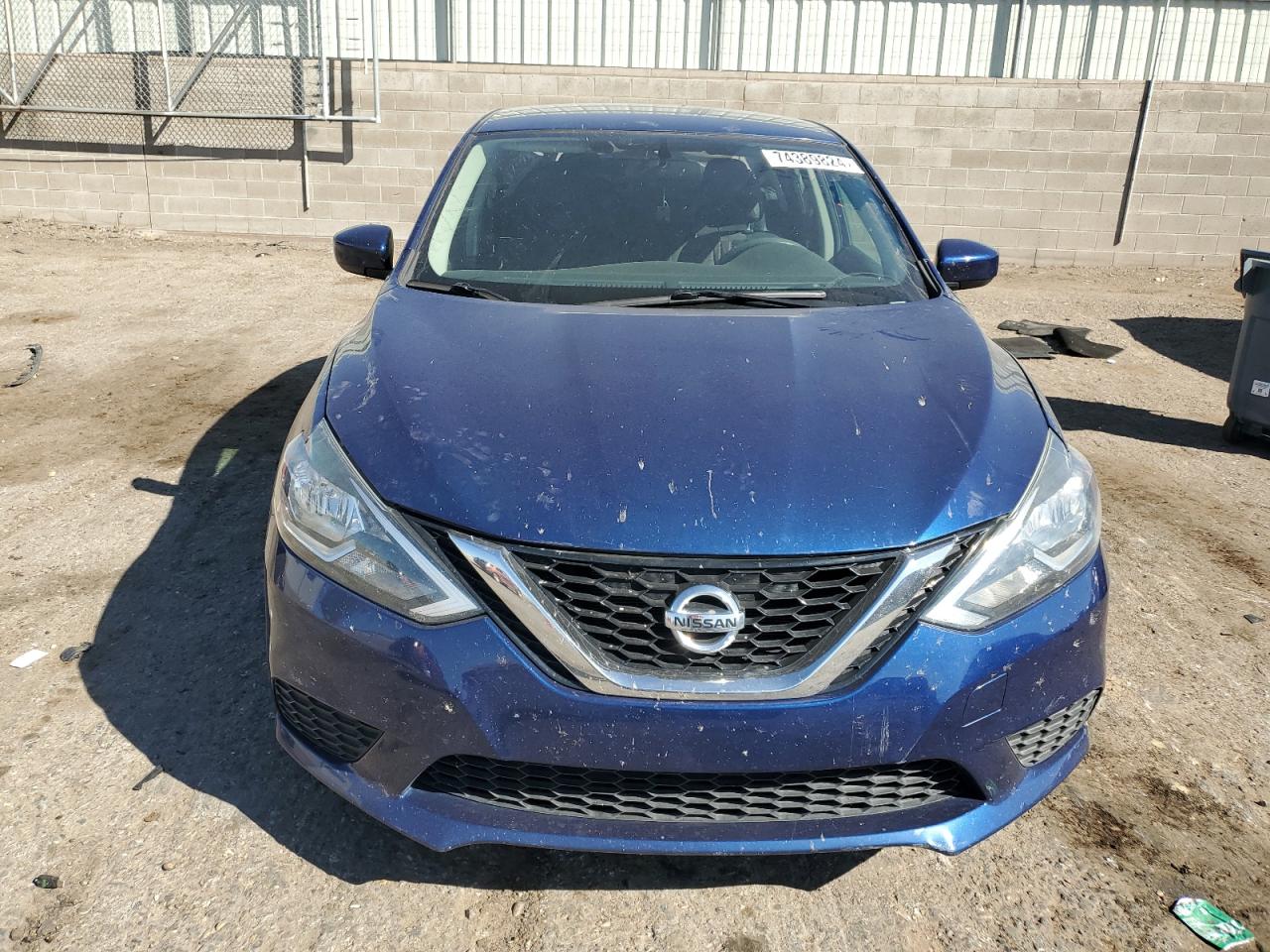 2017 Nissan Sentra VIN 3N1AB7AP8HY410732 Copart auction photo, rear end damage thumbnail 5
