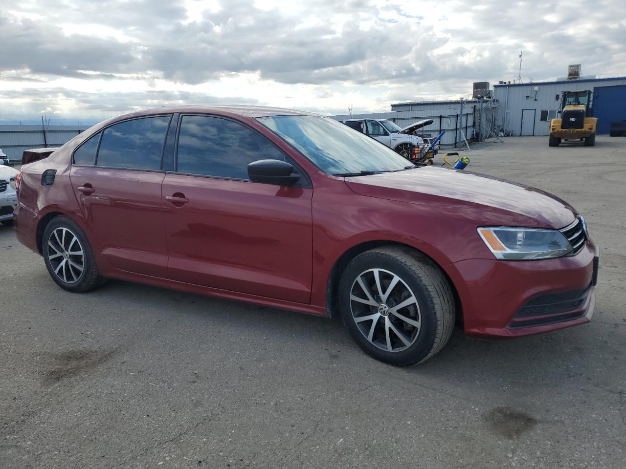 2016 Volkswagen Jetta VIN 3VWD67AJ8GM245973 Copart auction photo, rear end / frame damage damage thumbnail 4