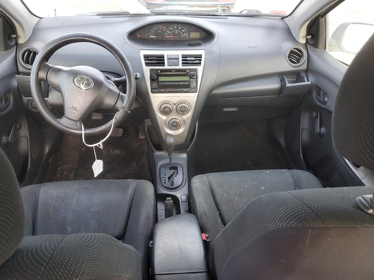 2010 Toyota Yaris VIN JTDBT4K32A4065120 Copart auction photo, all over damage thumbnail 8