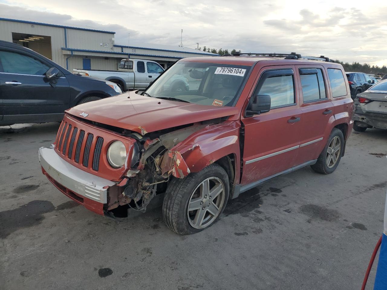 2008 Jeep Liberty (Patriot) VIN 1J8FF48W98D680261