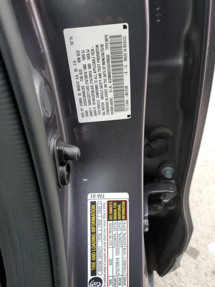 2016 Honda CR-V VIN 3CZRM3H31GG709533 Copart auction photo, rear end / front end damage thumbnail 14