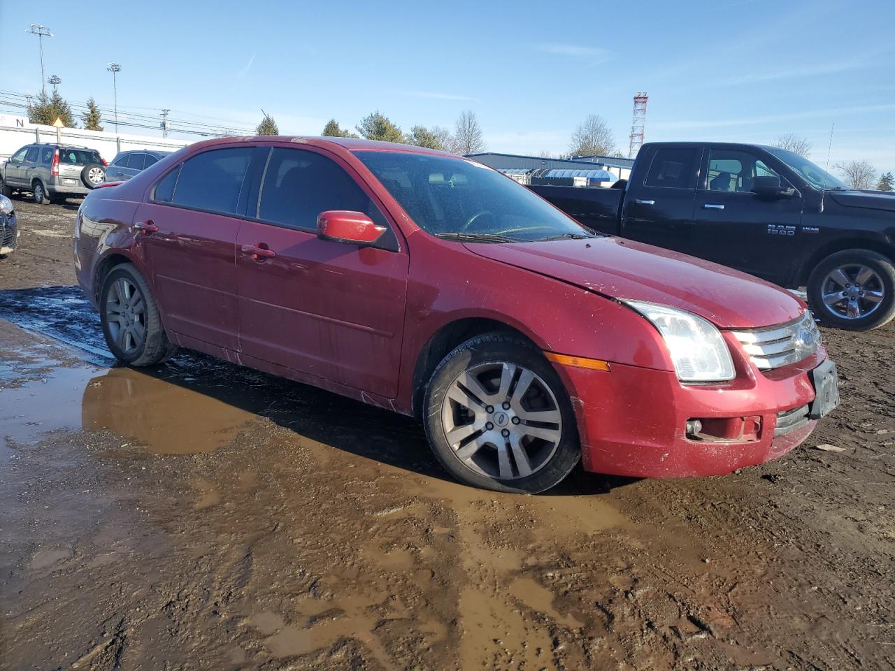 2007 Ford Fusion VIN 3FAHP07Z97R242854 Copart auction photo, undercarriage / minor dent/scratches damage thumbnail 4