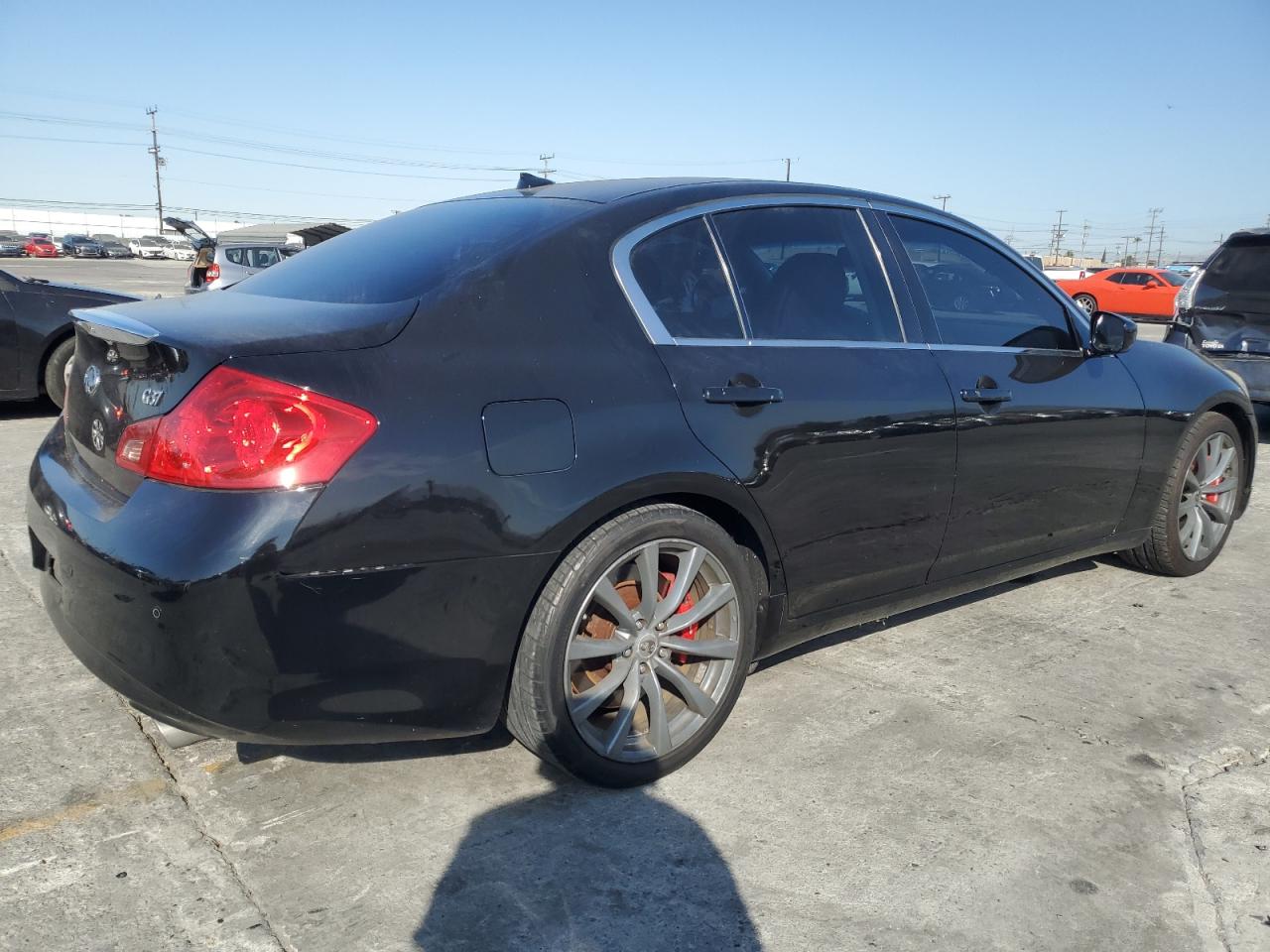 2012 Infiniti G VIN JN1CV6AP7CM622818 Copart auction photo, rear end damage thumbnail 3