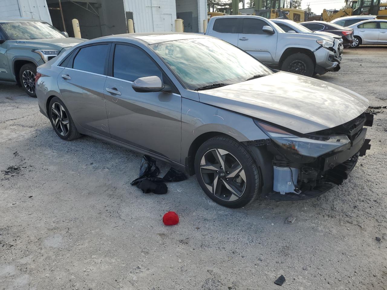 2023 Hyundai Elantra VIN KMHLP4AG3PU532255 Copart auction photo, water/flood damage thumbnail 4