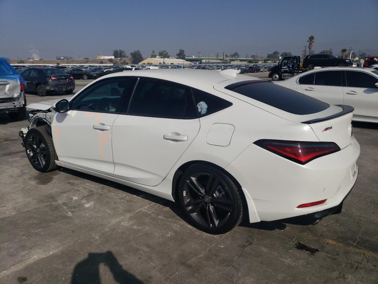 2024 Acura Integra VIN 19UDE4H61RA009382 Copart auction photo, front end damage thumbnail 2