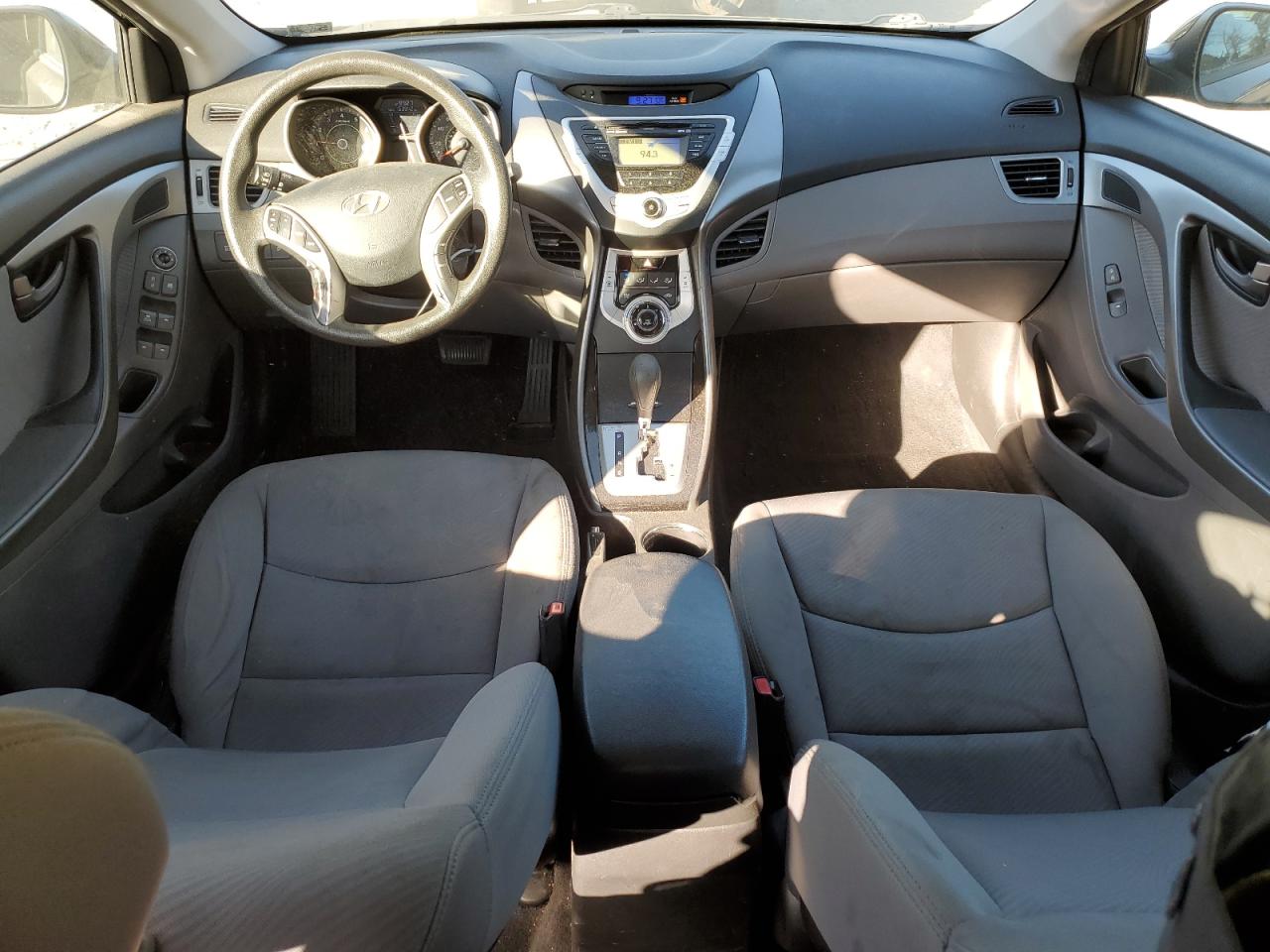 2012 Hyundai Elantra VIN KMHDH4AE7CU261758 Copart auction photo, front end damage thumbnail 8