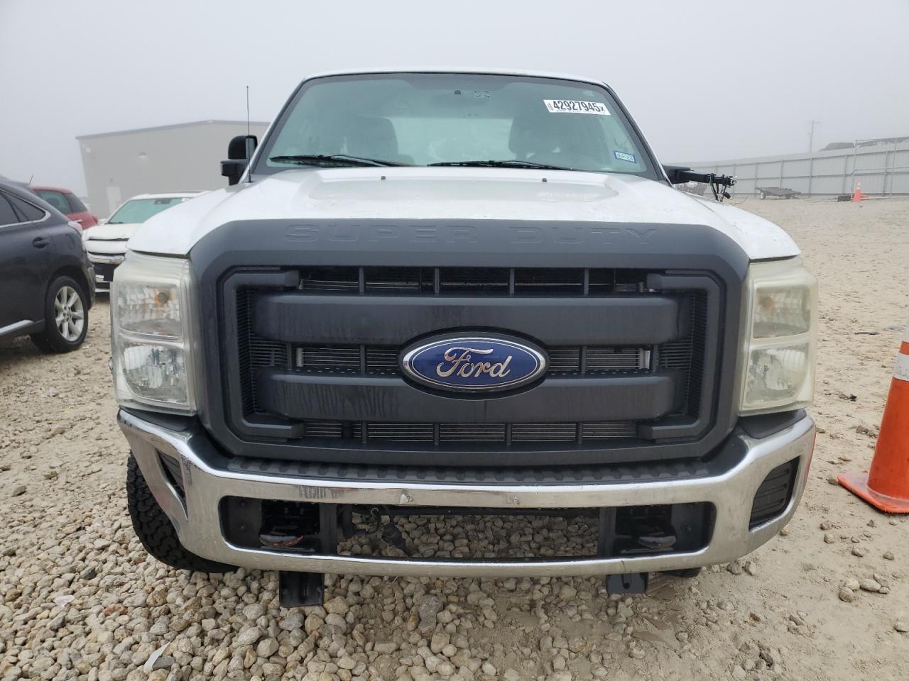 2013 Ford F250 VIN 1FT7X2BT1DEB50429 Copart auction photo, side damage thumbnail 5