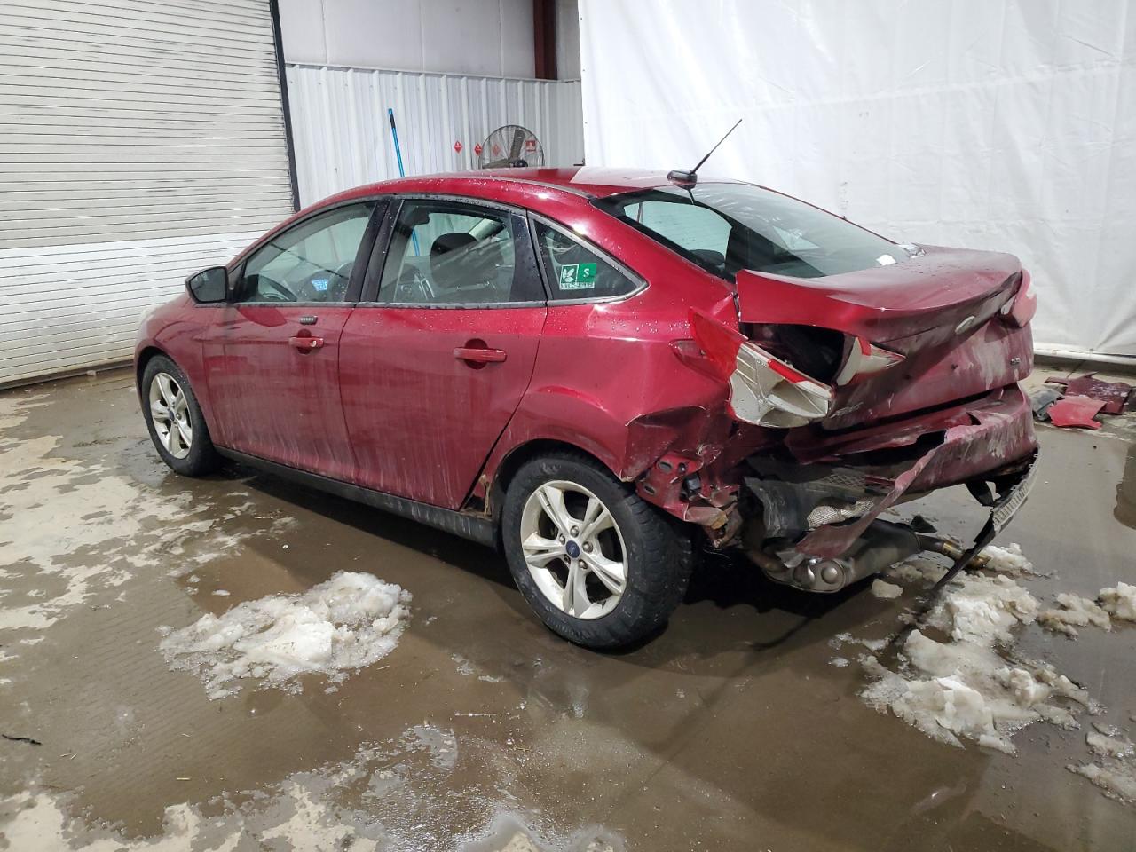 2014 Ford Focus VIN 1FADP3F27EL188714 Copart auction photo, rear end damage thumbnail 2