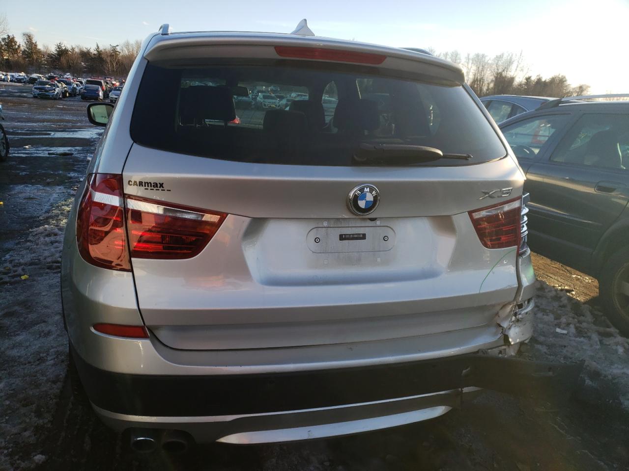2014 BMW X3 VIN 5UXWX9C55E0D27472 Copart auction photo, rear end damage thumbnail 6