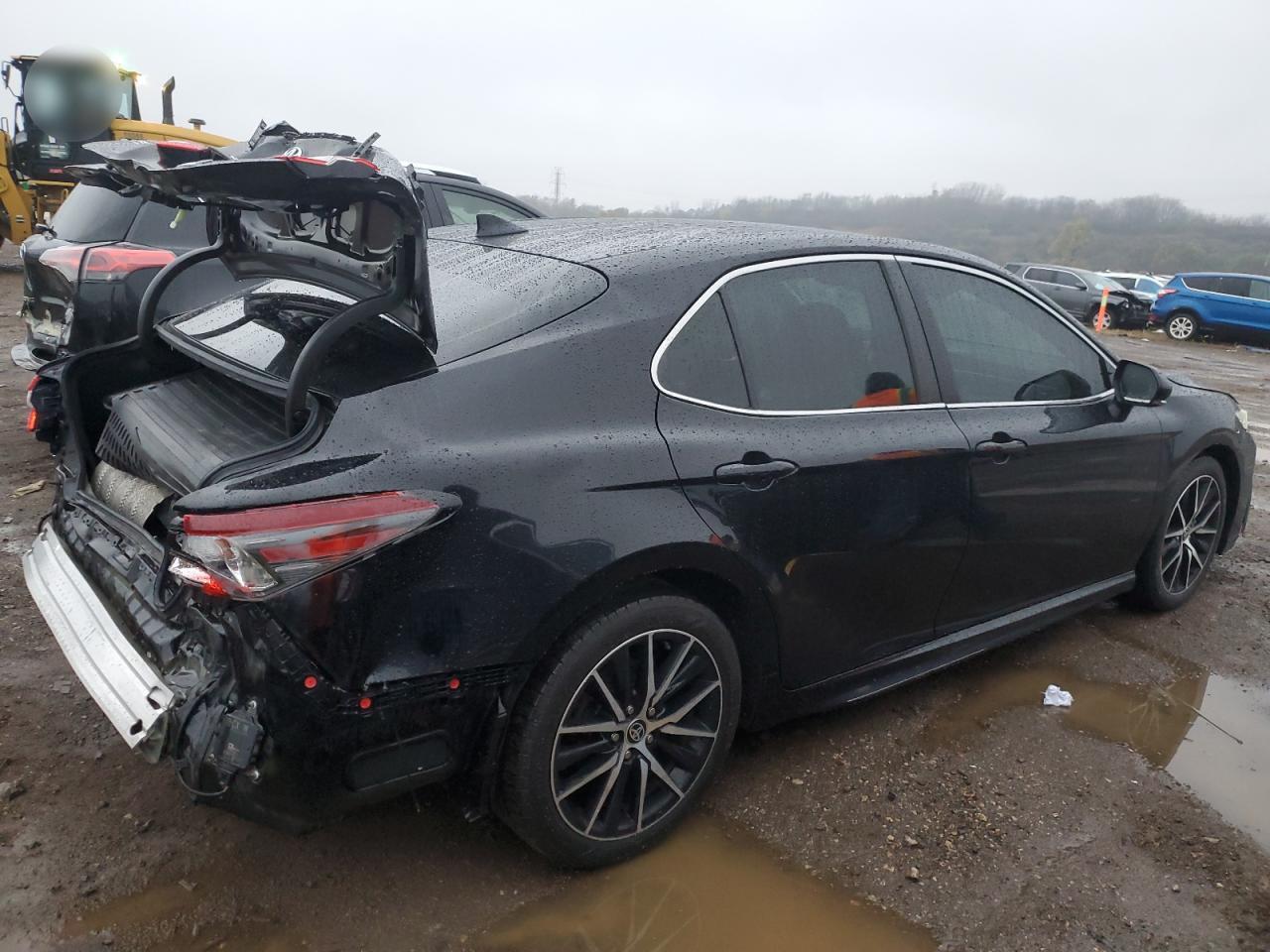 2021 Toyota Camry VIN 4T1G11BK0MU027032 Copart auction photo, rear end damage thumbnail 3