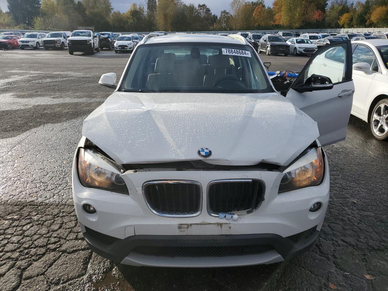 2013 BMW X1 VIN WBAVL1C55DVR85265 Copart auction photo, front end damage thumbnail 5