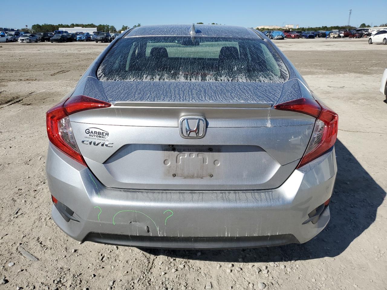 2016 Honda Civic VIN 19XFC1F34GE014669 Copart auction photo, front end / side damage thumbnail 6
