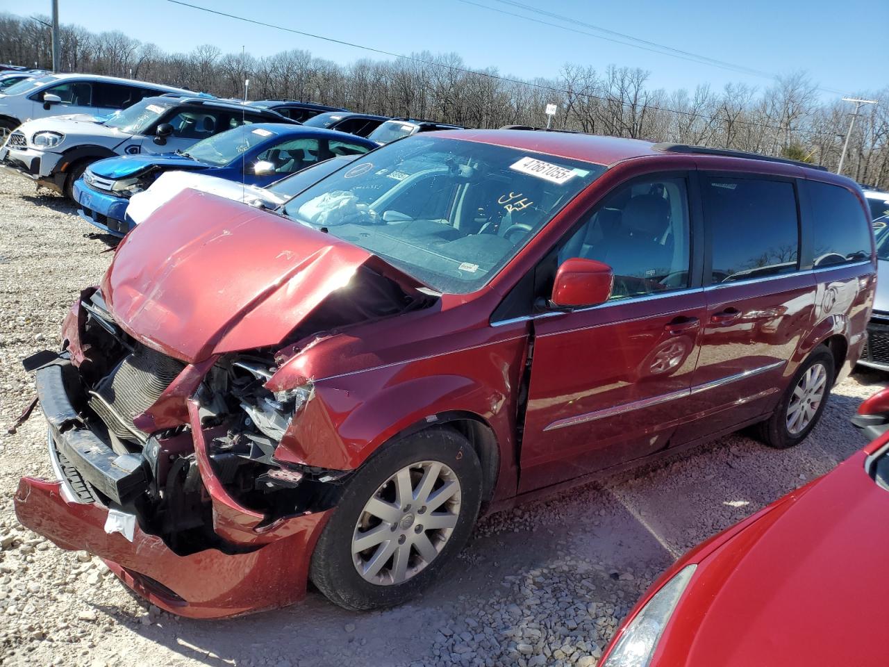 2016 Chrysler Town & Country VIN 2C4RC1BG6GR300236 - Copart auction photo