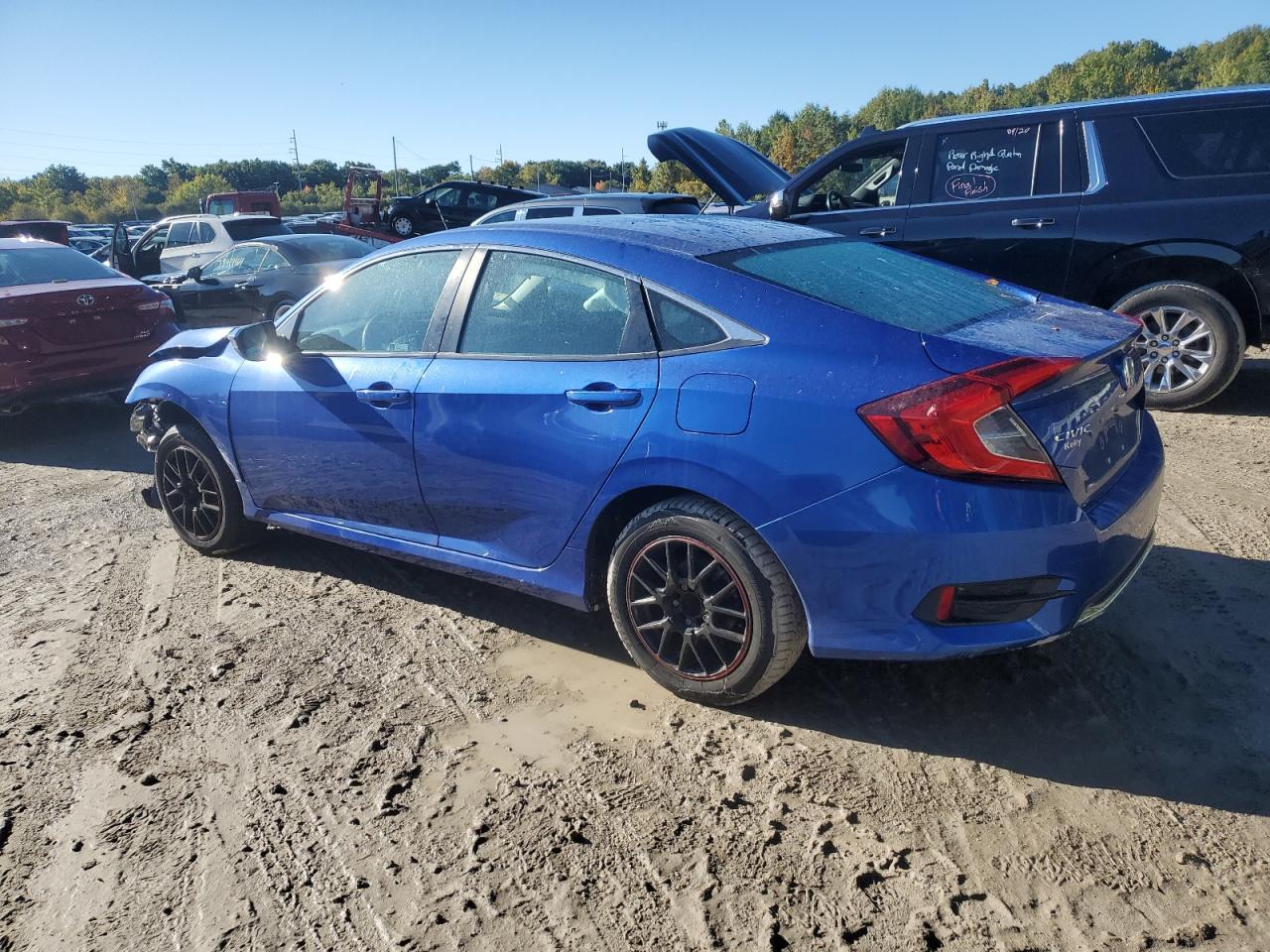 2021 Honda Civic VIN 2HGFC2F65MH558115 Copart auction photo, front end / undercarriage damage thumbnail 2