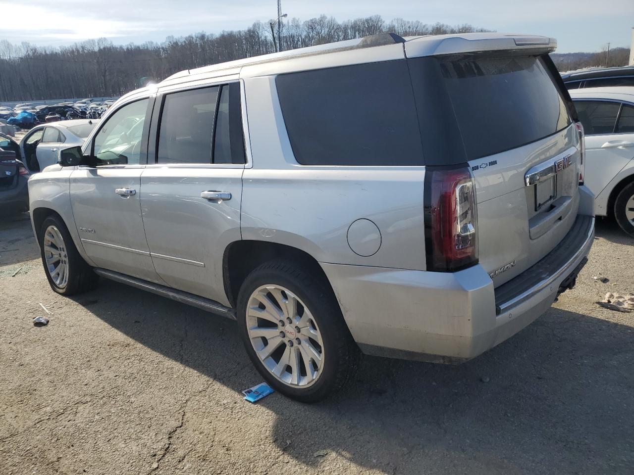 2015 GMC Yukon VIN 1GKS2CKJXFR605677 Copart auction photo, front end / mechanical damage thumbnail 2