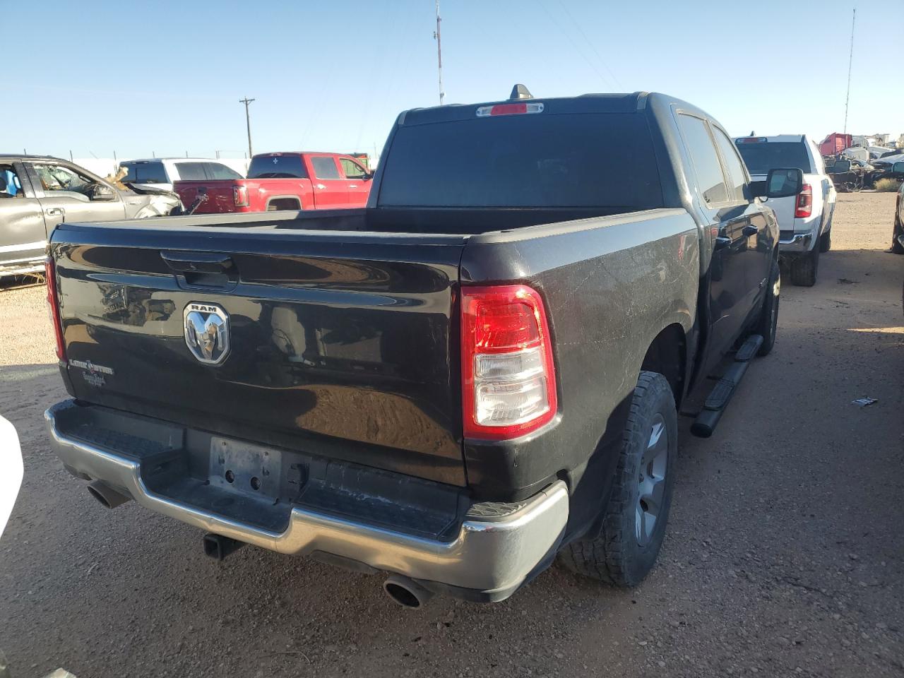 2021 RAM 1500 VIN 1C6RREFT0MN630693 Copart auction photo, front end damage thumbnail 3