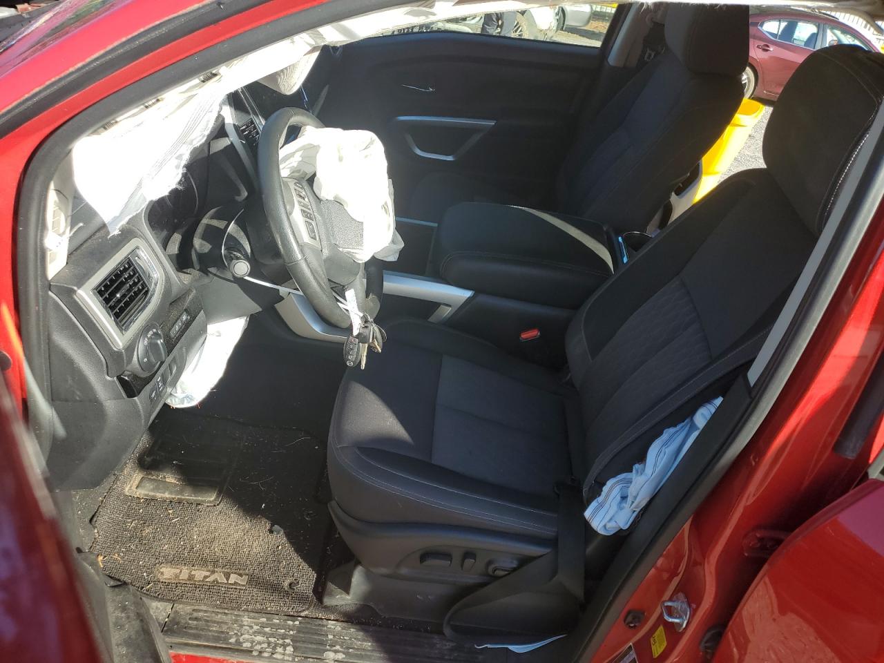 2021 Nissan Titan VIN 1N6AA1EF0MN507040 Copart auction photo, all over damage thumbnail 7