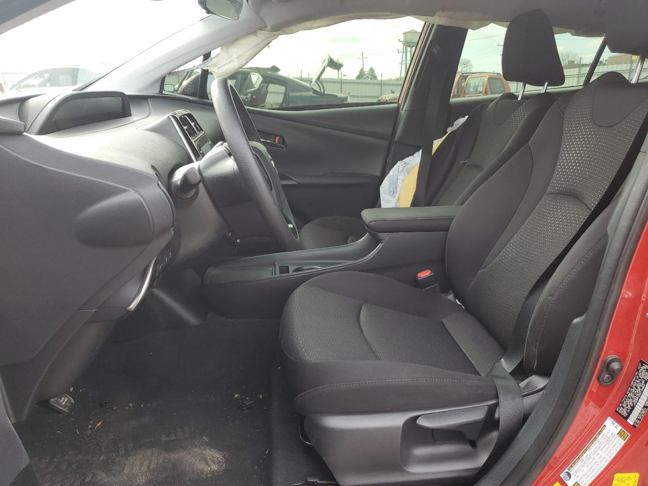 2022 Toyota Prius VIN JTDKAMFU5N3166866 Copart auction photo, all over damage thumbnail 7