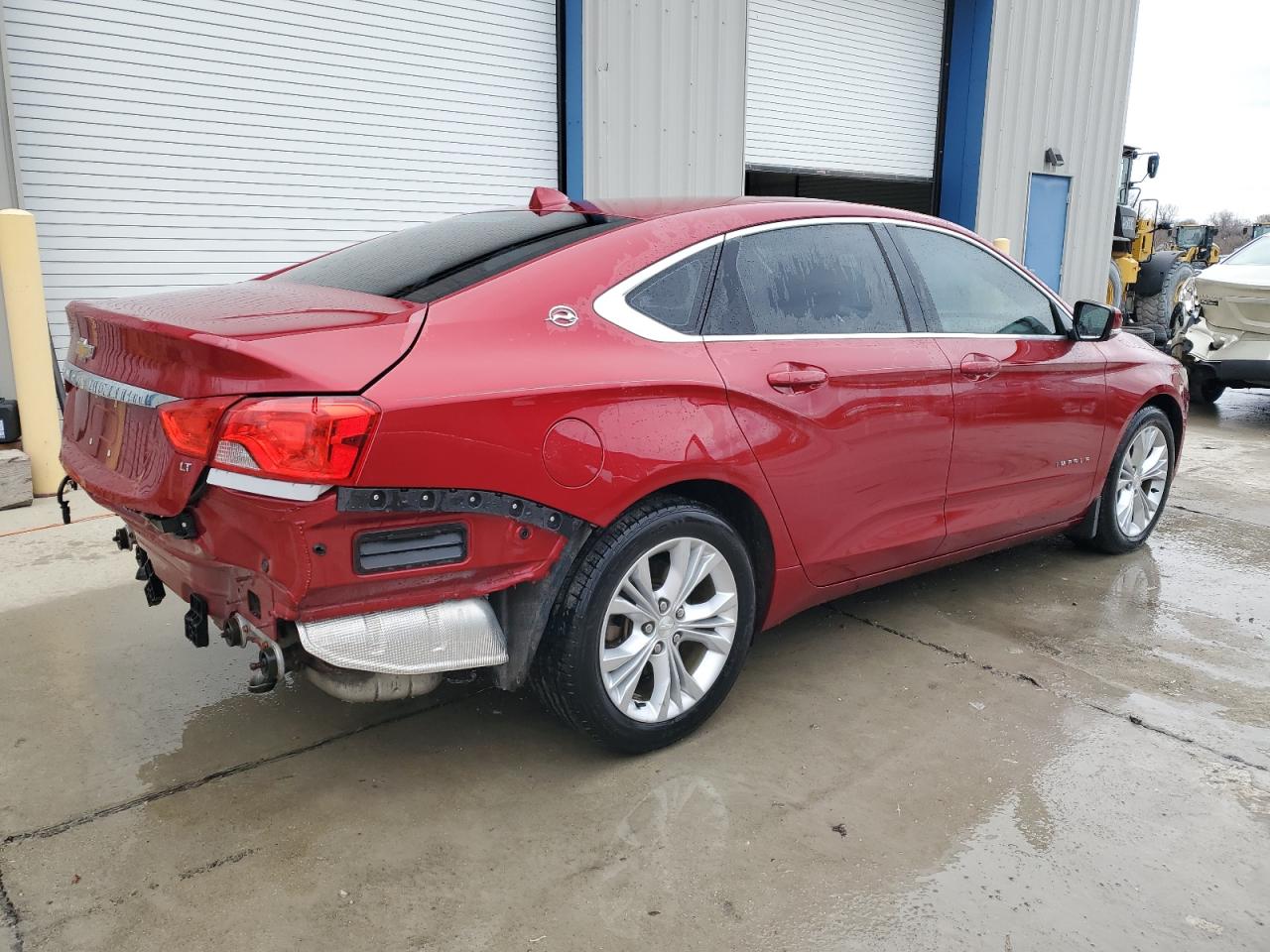 2014 Chevrolet Impala VIN 2G1125S39E9104477 Copart auction photo, rear end damage thumbnail 3