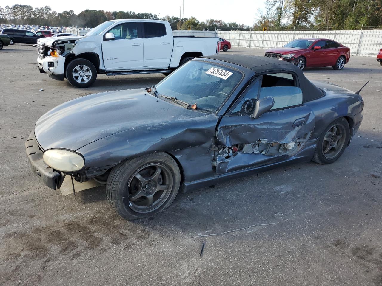1999 Mazda MX-5 VIN JM1NB3535X0115739