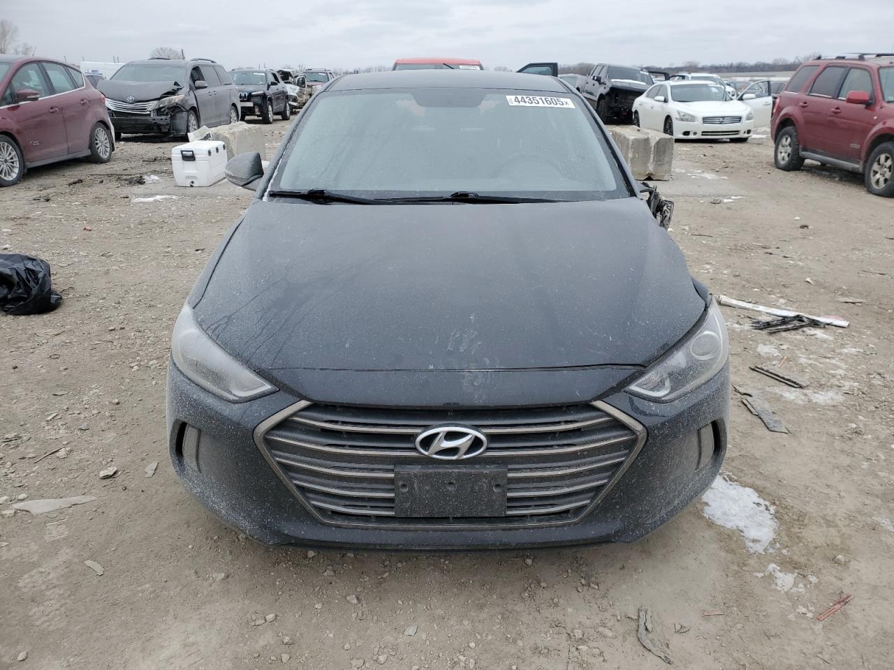 2017 Hyundai Elantra VIN 5NPD84LF5HH064096 Copart auction photo, front end damage thumbnail 5