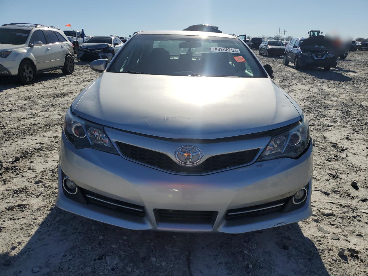 2012 Toyota Camry VIN 4T1BF1FK7CU122644 Copart auction photo, front end / rear end damage thumbnail 5