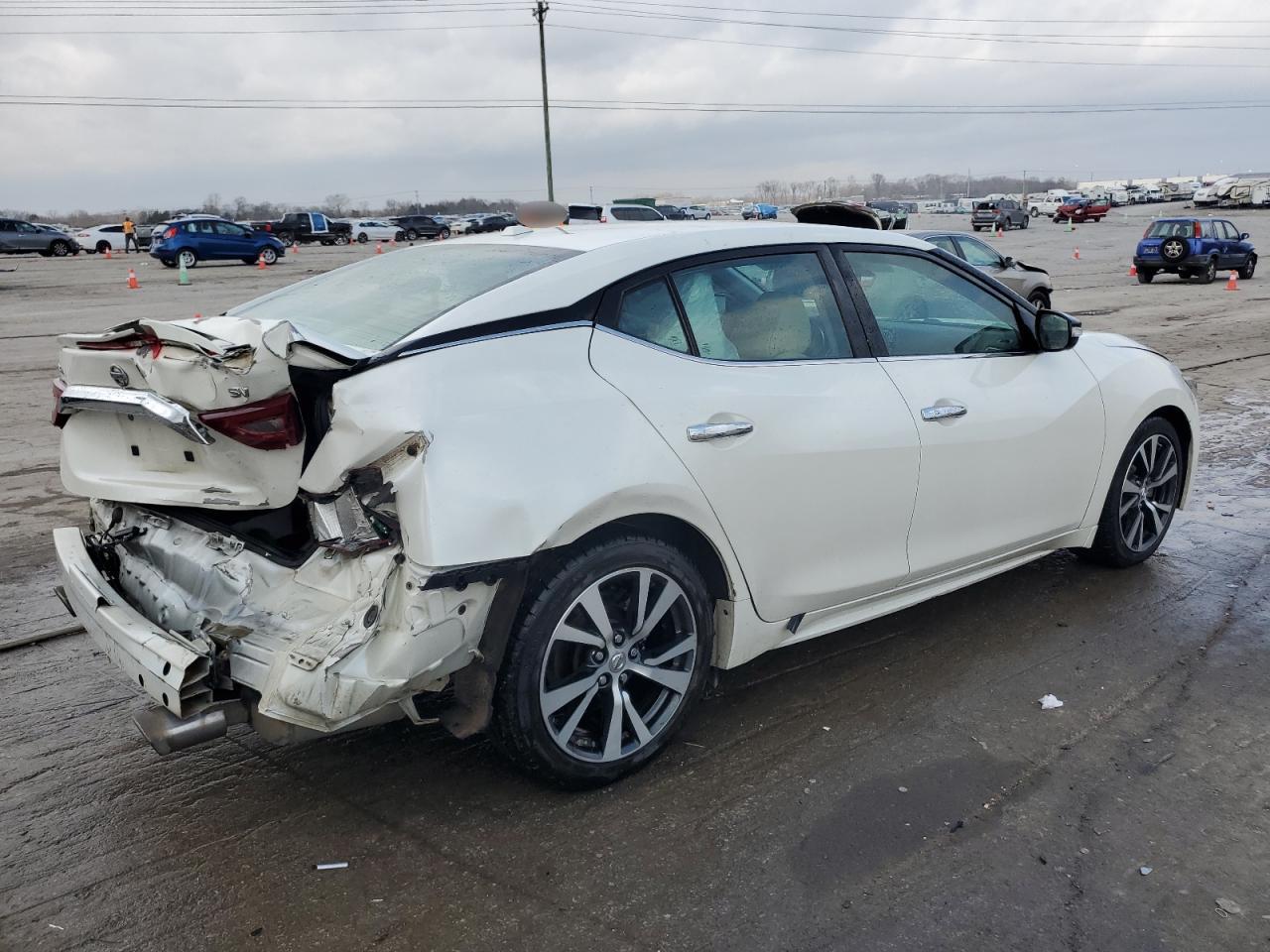 2016 Nissan Maxima VIN 1N4AA6AP7GC399407 Copart auction photo, rear end damage thumbnail 3