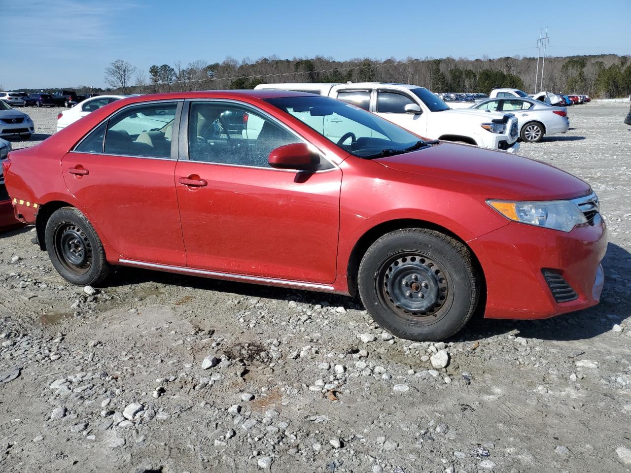 2013 Toyota Camry VIN 4T1BF1FK9DU674860 Copart auction photo, rear end damage thumbnail 4