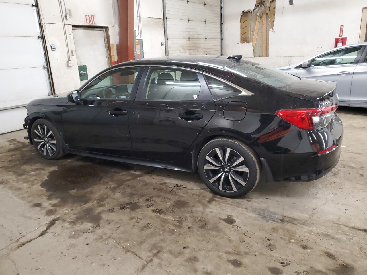 2023 Honda Civic VIN 2HGFE1F71PH307769 Copart auction photo, front end / side damage thumbnail 2