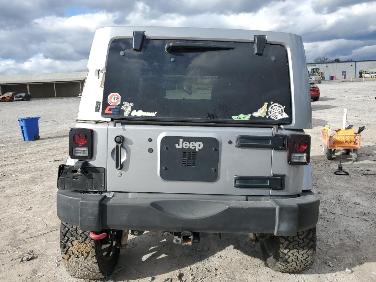 2014 Jeep Wrangler VIN 1C4BJWEG7EL149297 Copart auction photo, all over / undercarriage damage thumbnail 6