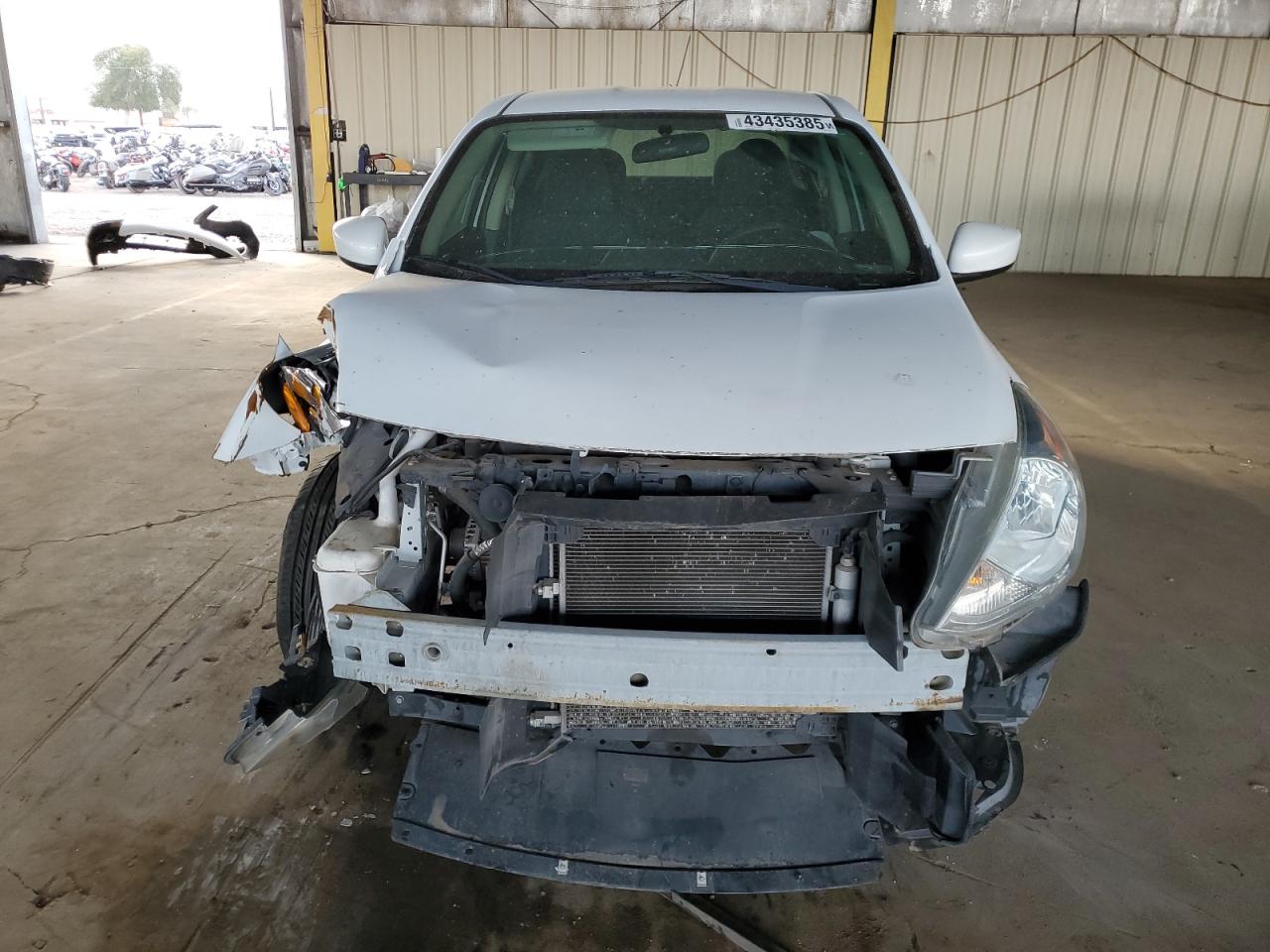 2016 Nissan Versa VIN 3N1CN7AP1GL815102 Copart auction photo, front end / side damage thumbnail 5
