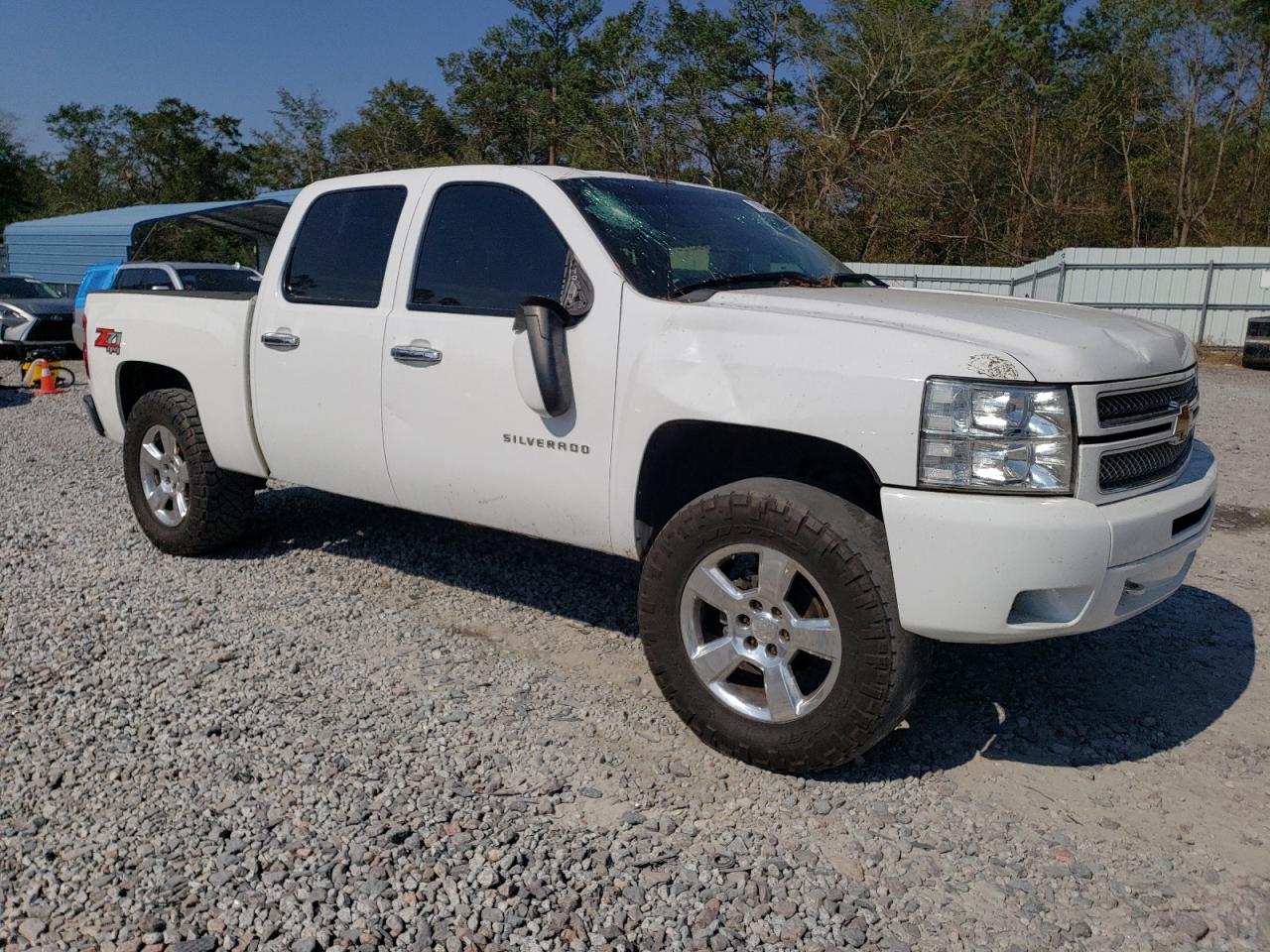 2013 Chevrolet Silverado VIN 3GCPKSE77DG362547 Copart auction photo, top/roof damage thumbnail 4