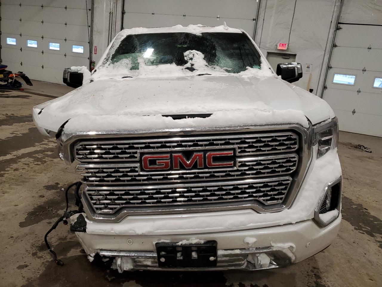 2021 GMC Sierra VIN 3GTU9FEL9MG466587 Copart auction photo, front end / rear end damage thumbnail 5