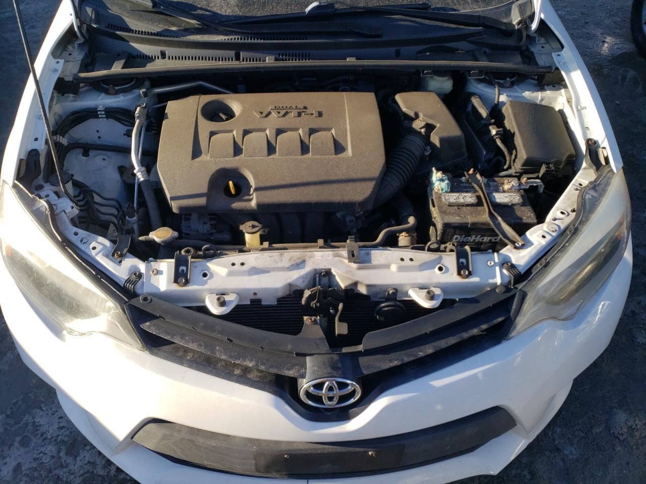 2016 Toyota Corolla VIN 2T1BURHE1GC490109 Copart auction photo, rear end / side damage thumbnail 11