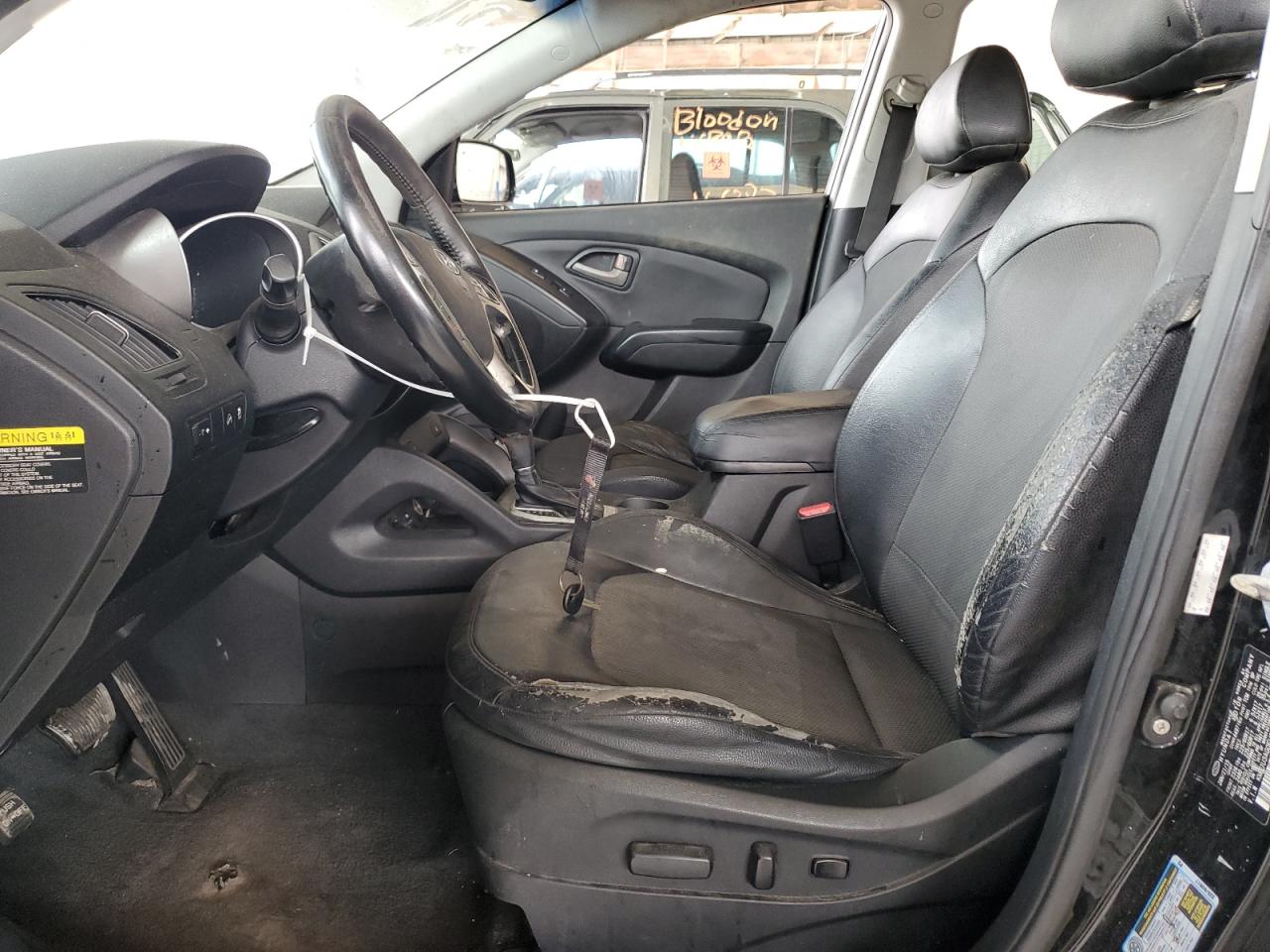 2015 Hyundai Tucson VIN KM8JU3AG0FU071668 Copart auction photo, front end / side damage thumbnail 7