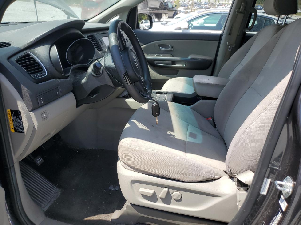 2015 KIA Sedona VIN KNDMB5C15F6042344 Copart auction photo, side damage thumbnail 7