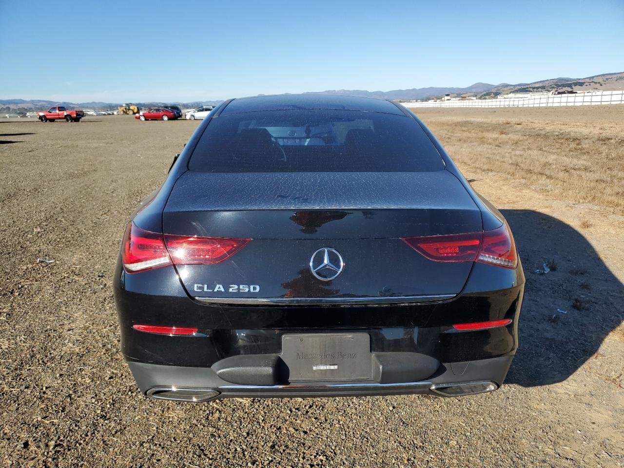 2021 Mercedes-Benz CLA-klasse VIN W1K5J4GB0MN224403 Copart auction photo, side / undercarriage damage thumbnail 6