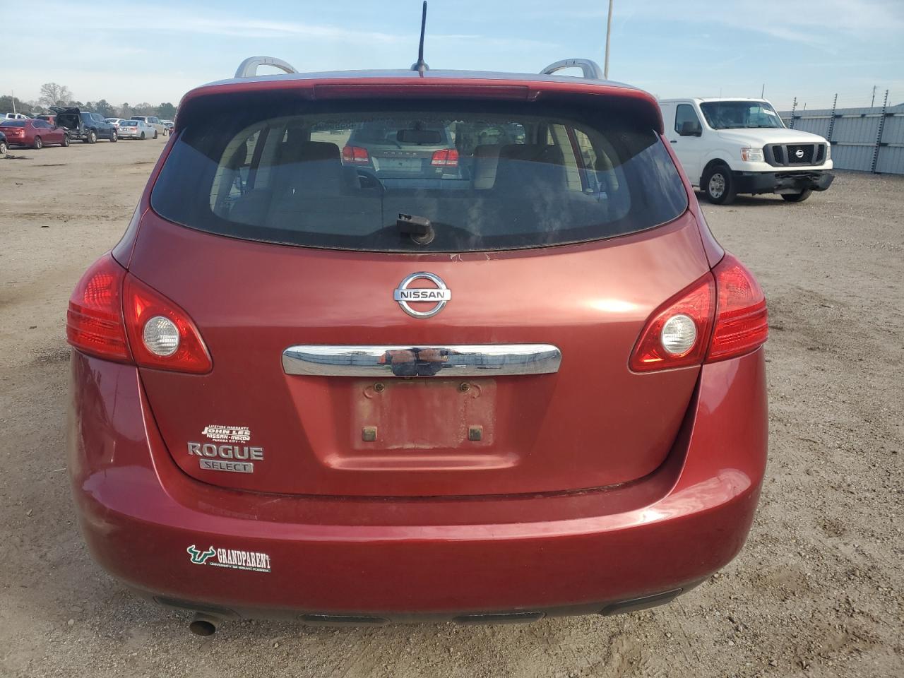 2015 Nissan Rogue VIN JN8AS5MTXFW664123 Copart auction photo, side damage thumbnail 6