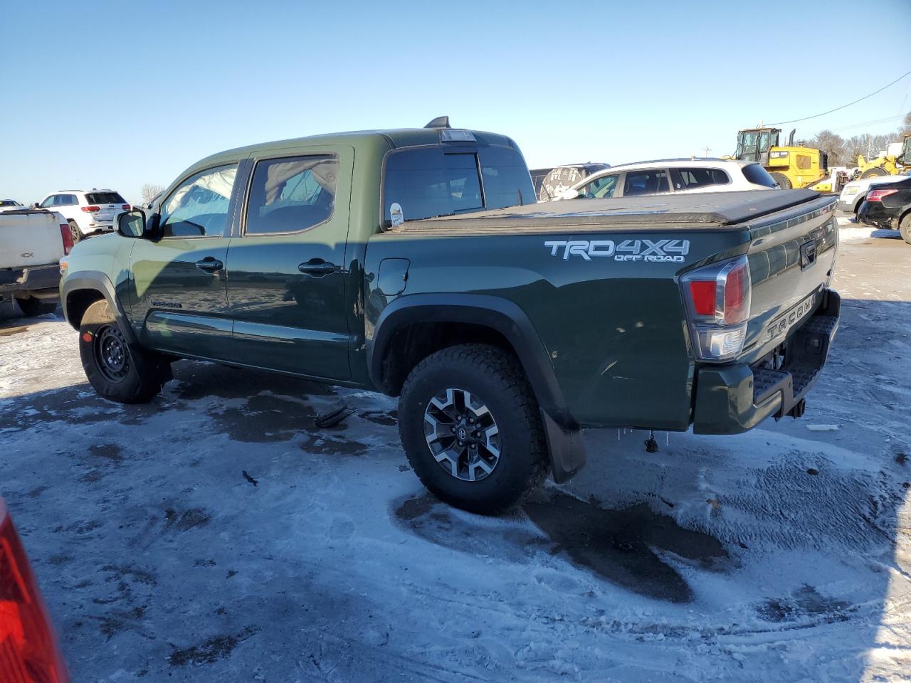 2021 Toyota Tacoma VIN 3TYCZ5AN6MT033246 Copart auction photo, front end damage thumbnail 2