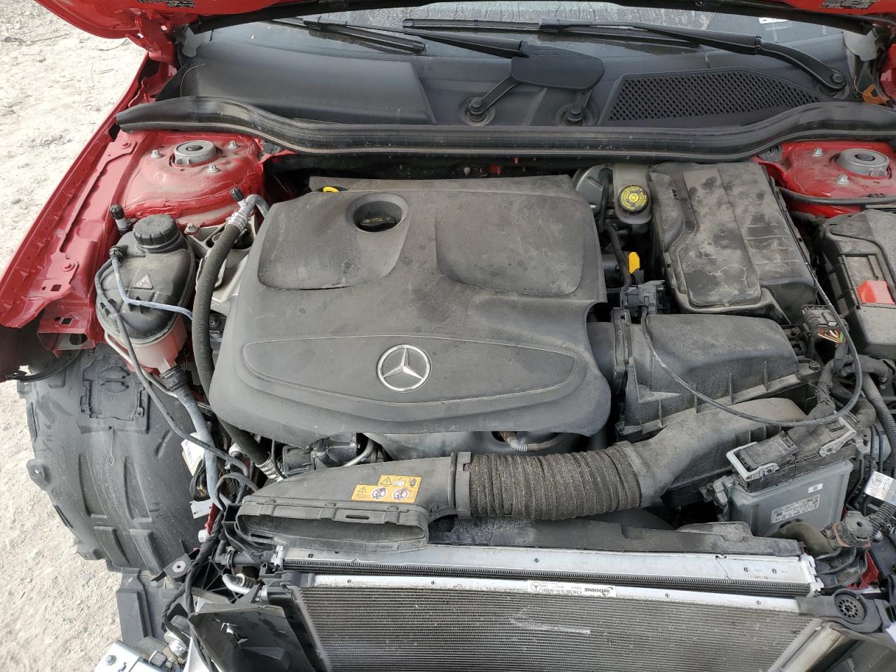 2018 Mercedes-Benz GLA-klasse VIN WDCTG4GB7JJ373095 Copart auction photo, front end damage thumbnail 12