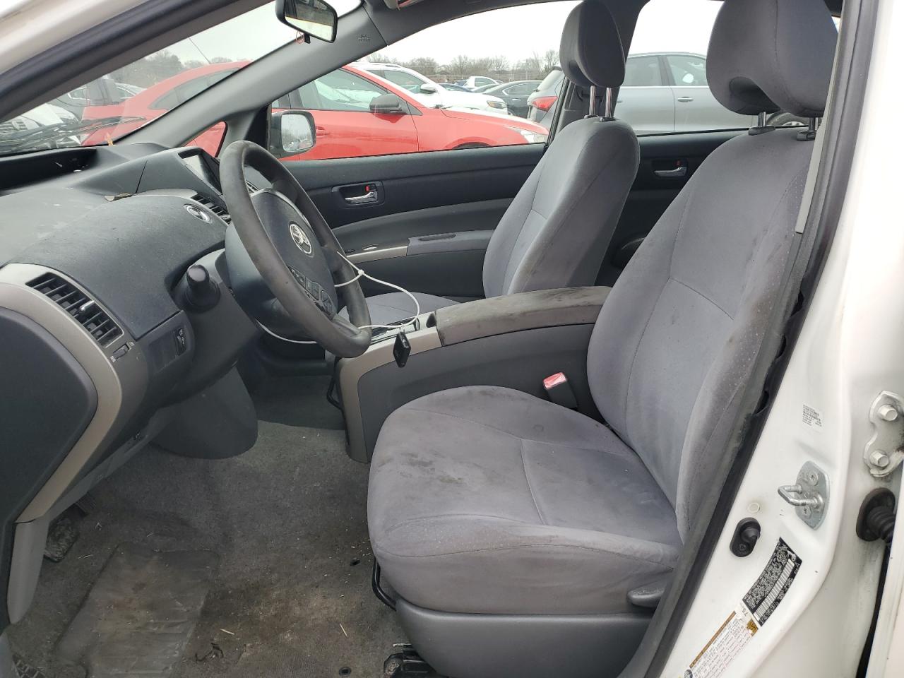 2007 Toyota Prius VIN JTDKB20UX77087800 Copart auction photo, mechanical / front end damage thumbnail 7