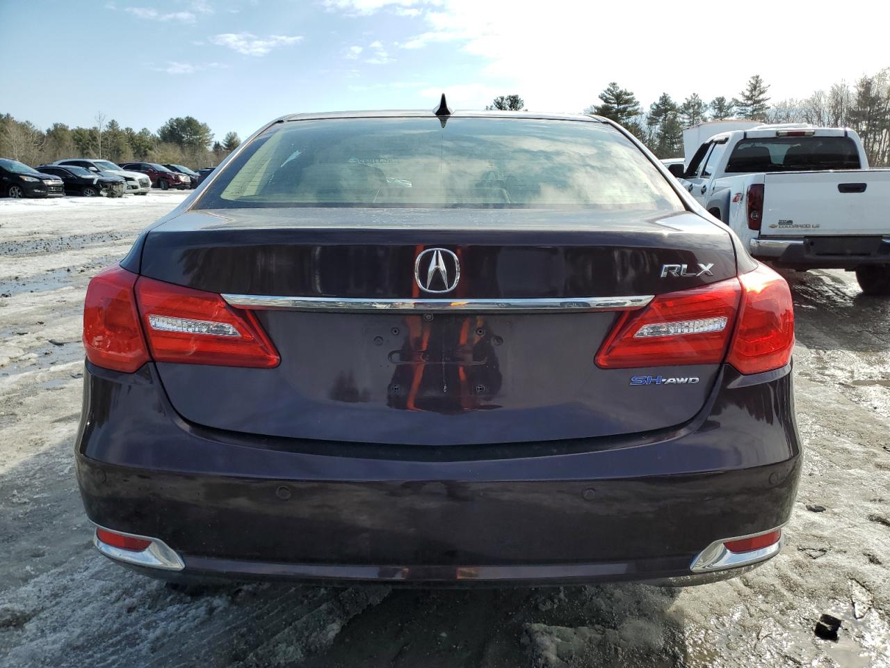 2017 Acura RLX VIN JH4KC2F98HC000094 Copart auction photo, front end / minor dent/scratches damage thumbnail 6