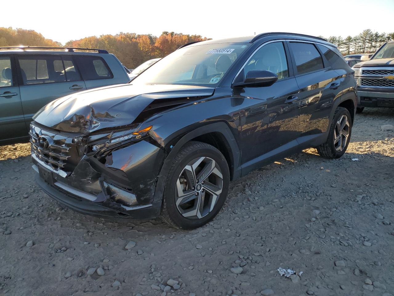 2022 Hyundai Tucson VIN 5NMJCCAE6NH125731