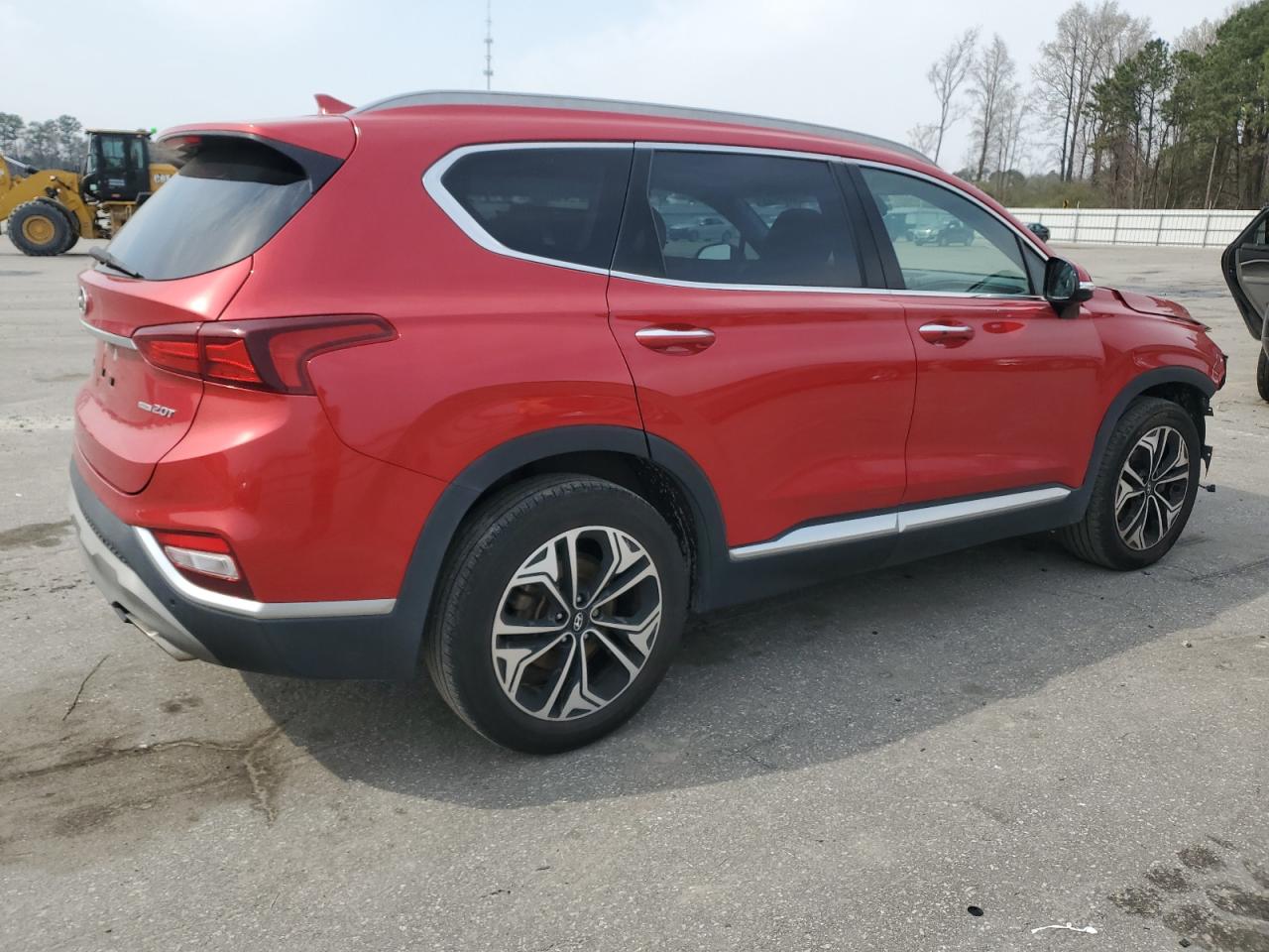 2020 Hyundai Santa Fe VIN 5NMS3CAA3LH195461 Copart auction photo, front end damage thumbnail 3