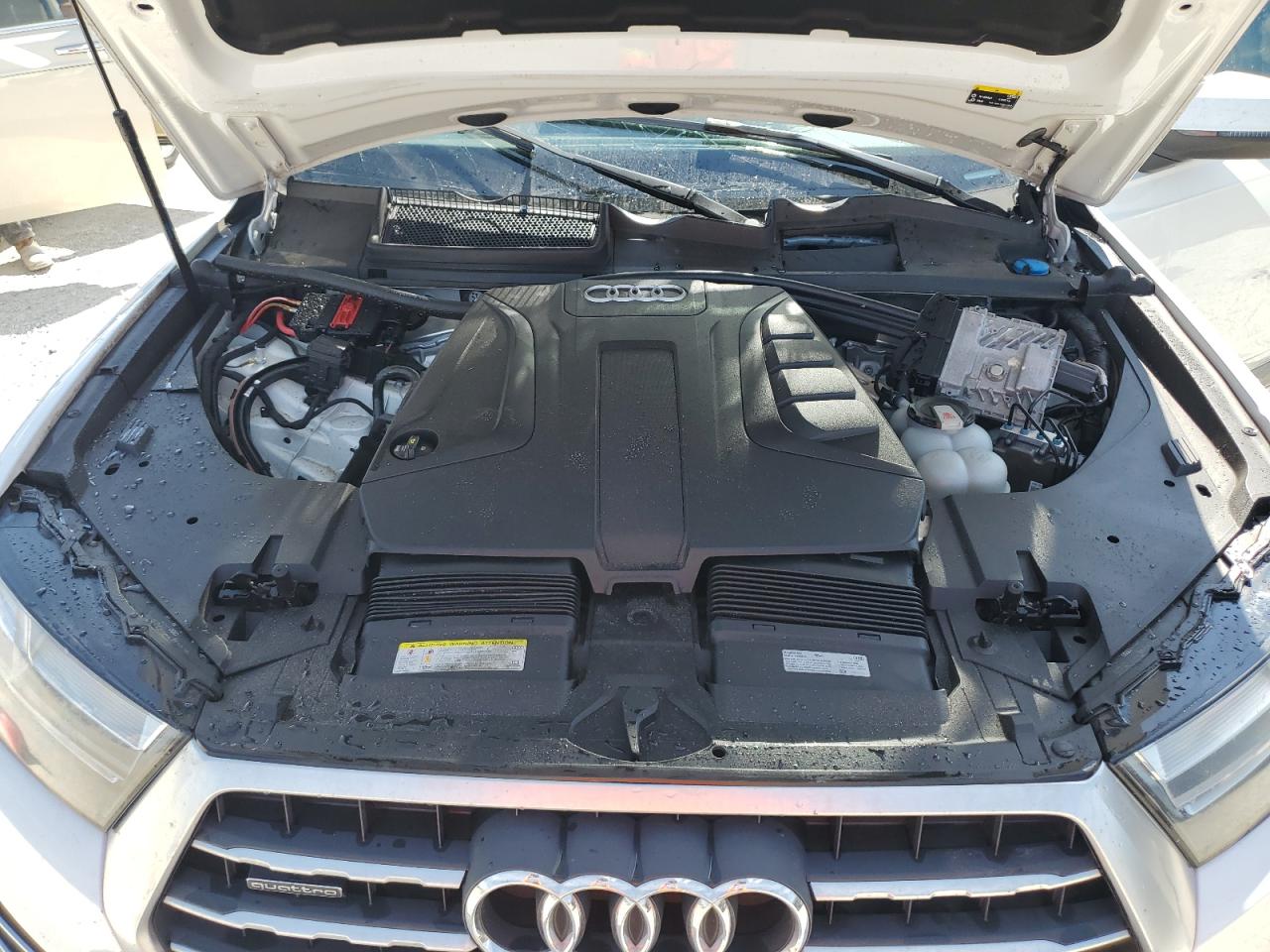 2019 Audi Q7 VIN WA1LHAF71KD015340 Copart auction photo, side damage thumbnail 12
